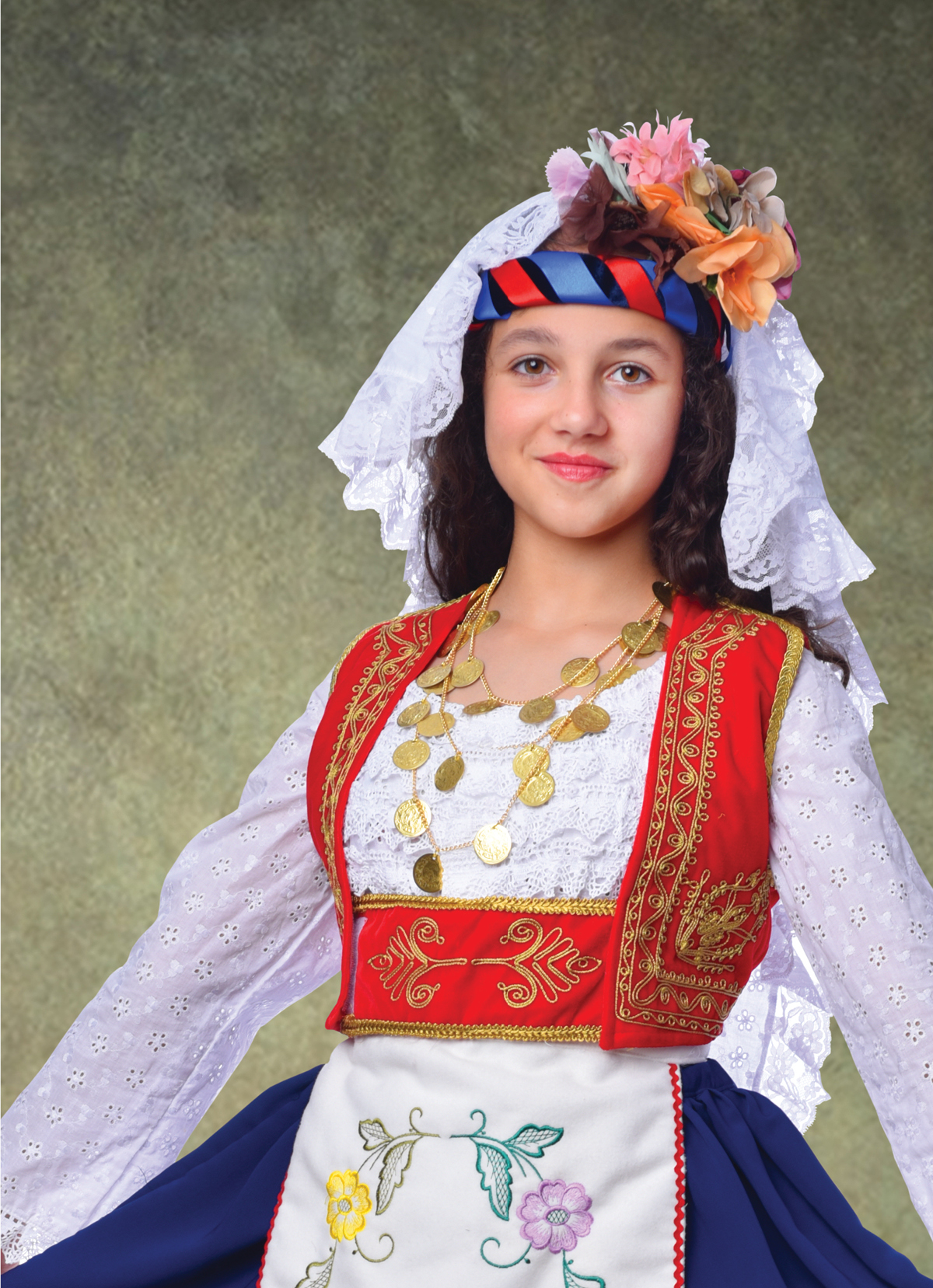 Greek Costume Epirus Girl — Blessed Celebration